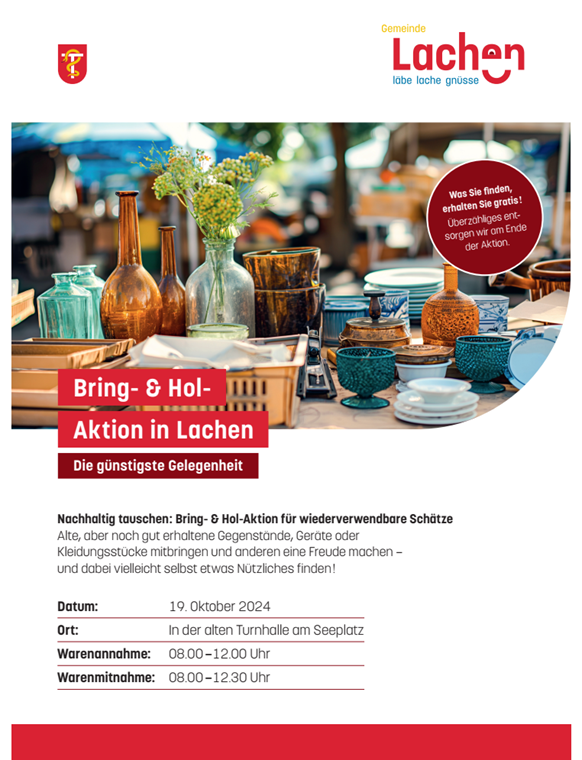 Bring- und Hol-Aktion