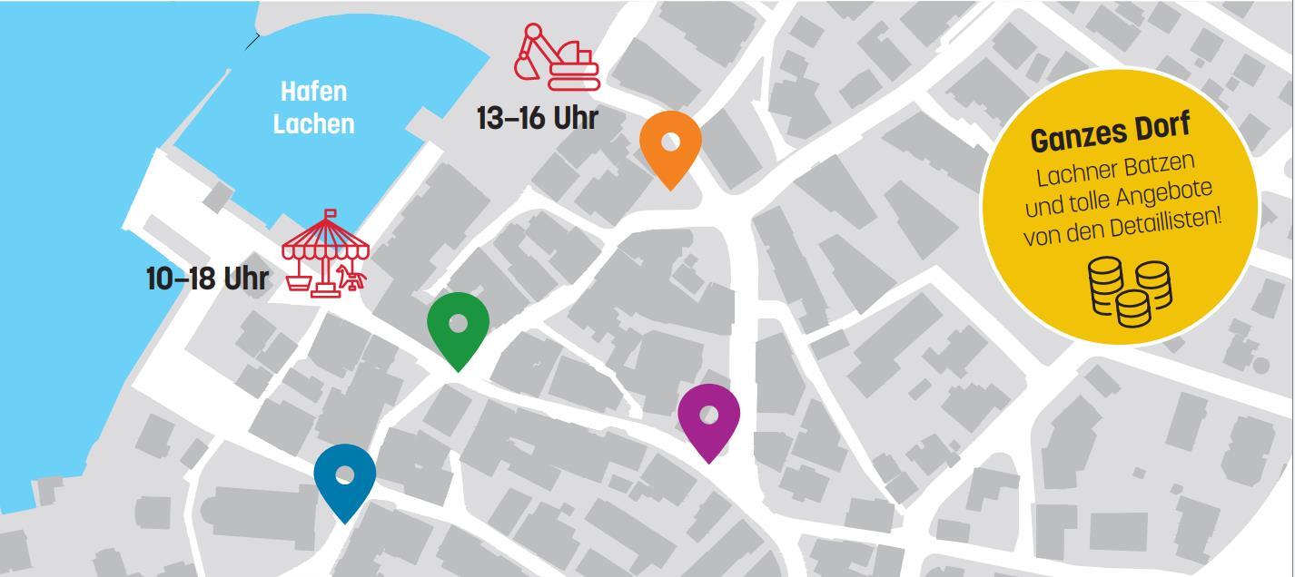 Festivitäten im ganzen Dorf